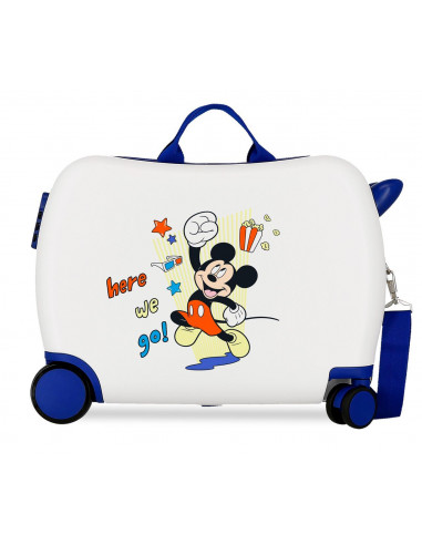 4779845 ABS ROLLING SUITCASE 4W.(2 MULTID.) 45CM.  MICKEY HE